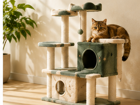 🌿 Cat Trees & Scratching Posts