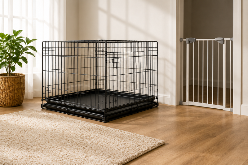 🏠 Dog Crates, Kennels & Gates