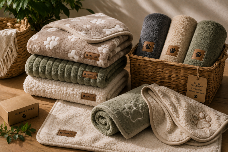 🛁 Dog Blankets & Towels