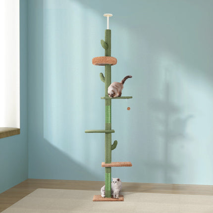 Green 290cm Floor to Ceiling