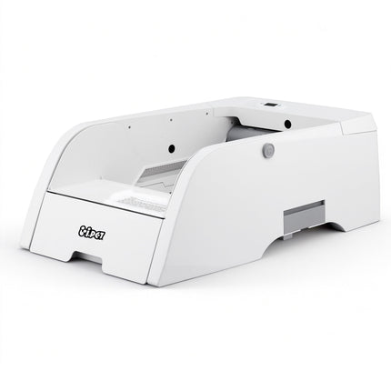 i.pet Automatic Cat Litter Box Self Cleaning Smart Pet Toilet App Control 5L White