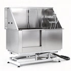 i.Pet Electric Pet Bath Tub Dog Grooming Stainless Steel Wash Station 127cm