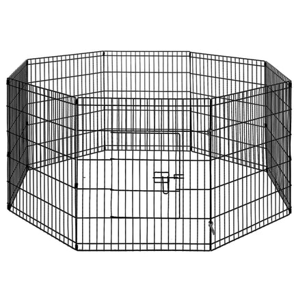 i.Pet 30" 8 Panel Dog Playpen Pet Fence Exercise Cage Enclosure Play Pen