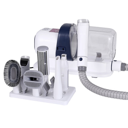 i.Pet Pet Grooming Kit Vacuum Dog Cat Hair Dryer Remover Clipper Brushes Cleaning
