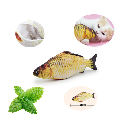 Pet Products Cat Toys,Interactive Kitten Toy for Indoor Kitty Exercise 14 Piece with Fish Catnip Spiral Spring, Tube, Crinkle Balls Helps Reduce Stress & Provide Anxiety Relief for Cats