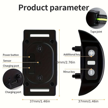 Black dog trainer collar, stop barking, dog training, pet care, dog accessories, Australian pet products, humane dog training, bark control collar