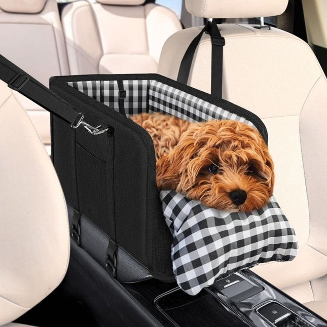 dog car seat, dog carrier, pet travel, dog accessories, car travel for dogs