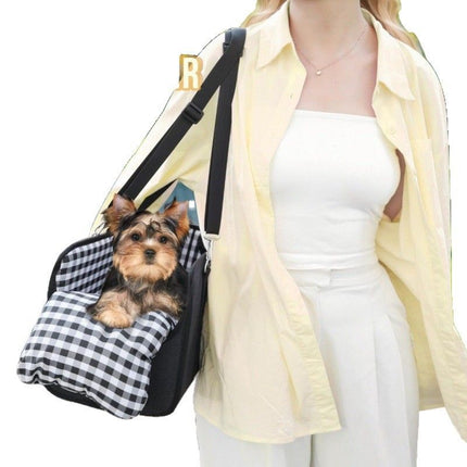 dog car seat, dog carrier, pet travel, dog accessories, car travel for dogs