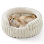 Fluffy Round Cat Bed