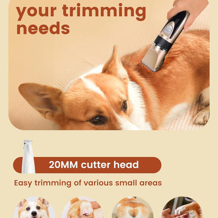 pet products Pet products Professional Rechargeable Cordless Dogs Cats Horse Grooming Clippers - Professional Pet Hair Clippers with Comb Guides for Dogs Cats Horses and Other House Animals Pet Grooming Kit