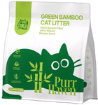 Purr Haven Green Bamboo Cat Litter | 3 Packs | 2.5 kg Per Pack