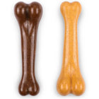 Indestructible Dog Toys, Dog Chew Bones, Light Beef And Bacon Flavor Dog Toys For Large Medium Dogs Dental Care Teeth