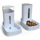 Automatic Water/Dog Feeder Fountain - 3.8L X 2 Pieces - Dog/Cat/Dog Food Feeders And Waterers Accessories Cat/Dog/Pet