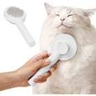 Cat Brush, Self-Cleaning Cat Brush, Pet Hair Brush, Dog And Cat Brush Grooming Comb For Anti-Hair Brush For Pets