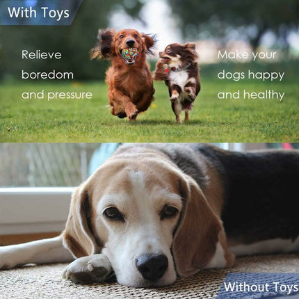 Dog Toys, ROpe Dog Toys, Chew Toys, Interactive Dog Toys, For Small/Medium Dogs (4 Pieces)