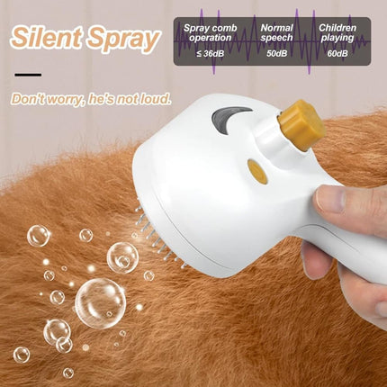 Pet Brush for Dogs and Cats, 20x11.5x8 cm, Effective Pressure Brush for Pet Fur Care