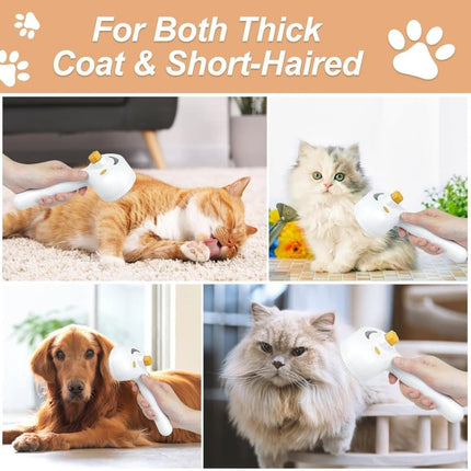 Pet Brush for Dogs and Cats, 20x11.5x8 cm, Effective Pressure Brush for Pet Fur Care