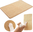 Sisal Cat Scratching Mat - Furniture Protection Against Scratching - Scratch Protection For Tables And Chairs - Easy To Apply - For Protecting Sofas, Carpets, Walls - For Sofa, Furniture And Door - 50x25 Cm - 1 Piece