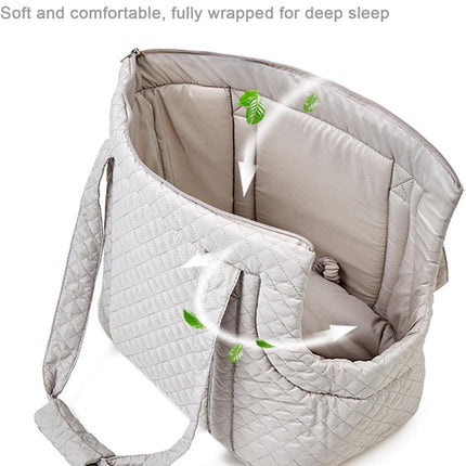 Pet Carrier - Small Portable Pet Carrier - Lightweight Cotton Winter Pet Carrier - Take Your Pet With You - Suitable for Cats, Puppies and Kittens