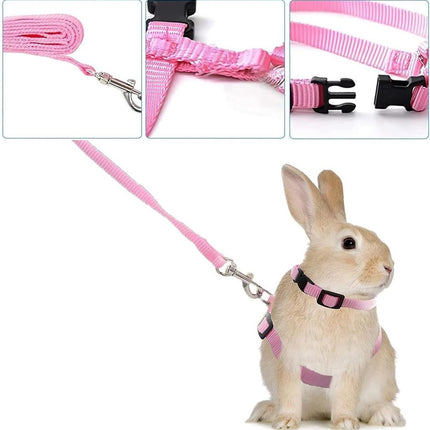 Cat Harnesses & Leashes - Cat Harnesses with Leashes - Anti-Escape Cat Leash Sets - Adjustable Soft Kitten Vests - Kitten Harnesses - For Kittens and Puppies