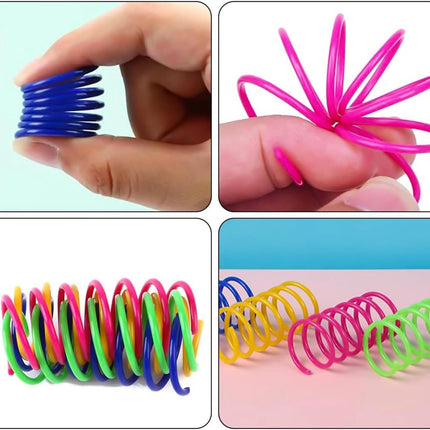 Cat Feather Toys - 24 Feather Toys - Cat Feather Toys - Toy Feathers - Pet Novelty Toys - Colorful Feathers - Feathers for Cats