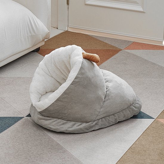 Slipper-Shaped Cat Bed