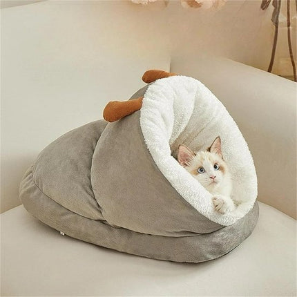 Slipper-Shaped Cat Bed