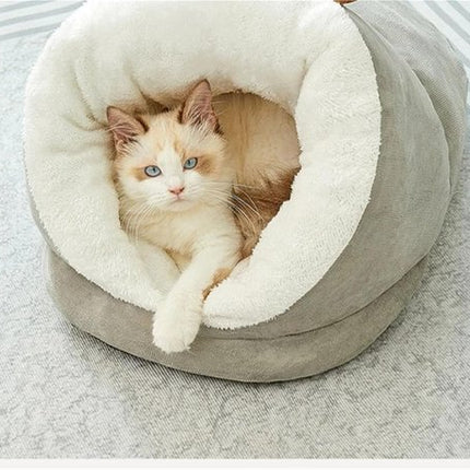 Slipper-Shaped Cat Bed