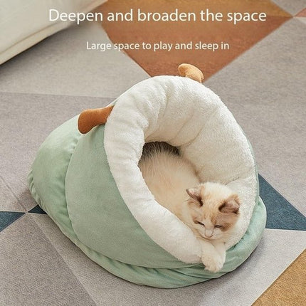 Slipper-Shaped Cat Bed
