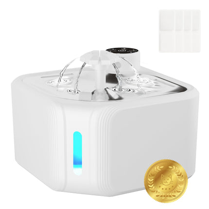 White Drinking Fountain