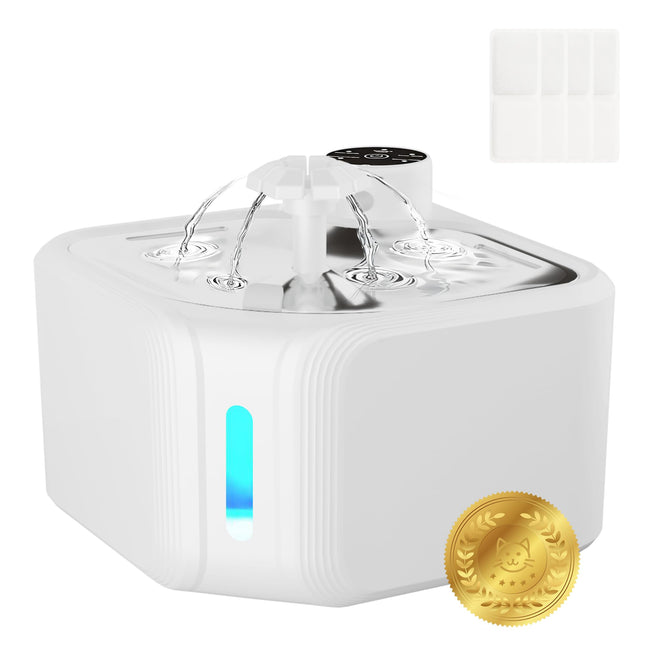 White Drinking Fountain