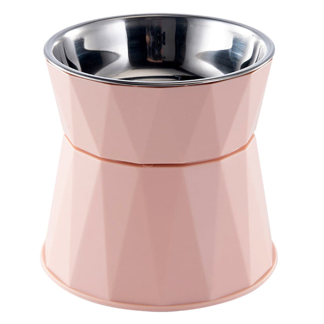 Pink Raised Bowl