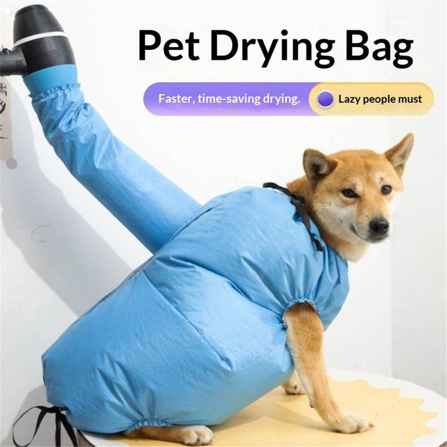 Pet Dog Dryer, Protable Fast Easy Blower Professional Tool Hair Pet Low Noise Puff and Fluff Bath Grooming - L