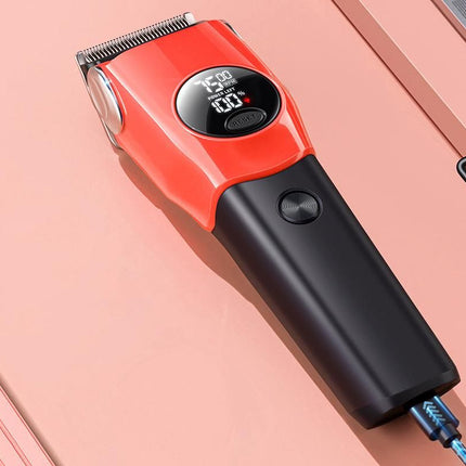 Dog Clipper Low Noise Dog Grooming Kit Rechargeable 3-Speed With LCD Display for Dogs Cats Pets