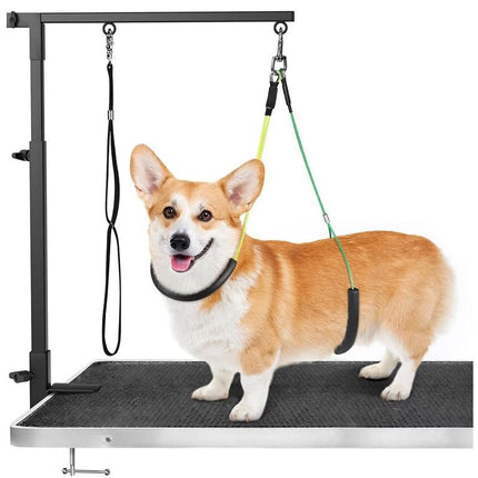 Dog Grooming Arm Pet Grooming Hammock Dog Grooming Stand with Loop Noose
