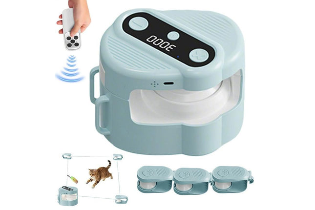 Interactive Cat Toy Automatic Moving And Enrichment Toy For Indoor Cats
