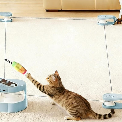 Interactive Cat Toy Automatic Moving And Enrichment Toy For Indoor Cats