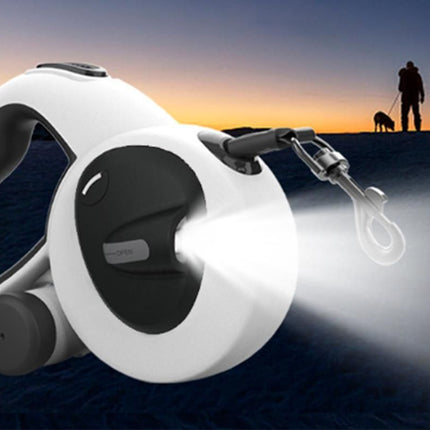 5m Auto Retractable Dog Leash with LED