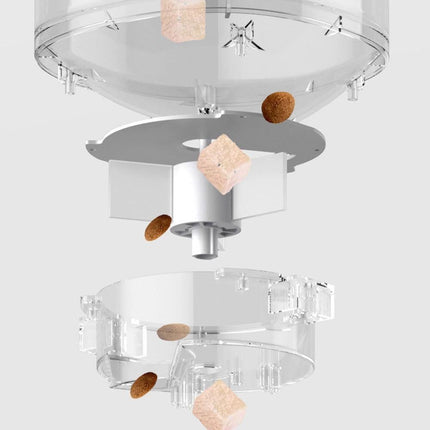 Automatic Cat Feeder WiFi Automatic Dog Food Dispenser with Camera Remote