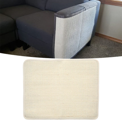 Cat Scratching Pad Natural Sisal Furniture Protector for Sofa Couch Armchair Furniture