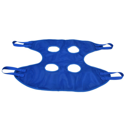 Dog Grooming Sling Multifunctional Pet Grooming Hammock Helper for Bathing Washing Grooming and Trimming NailBlue S
