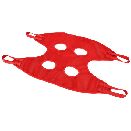 Dog Grooming Sling Multifunctional Pet Grooming Hammock Helper for Bathing Washing Grooming and Trimming NailRed S