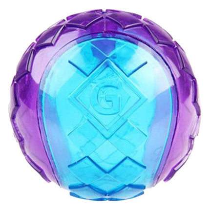 Gigwi Dog Toy Ball Squeaky TPR Chew Rugby [trumpet combination]]