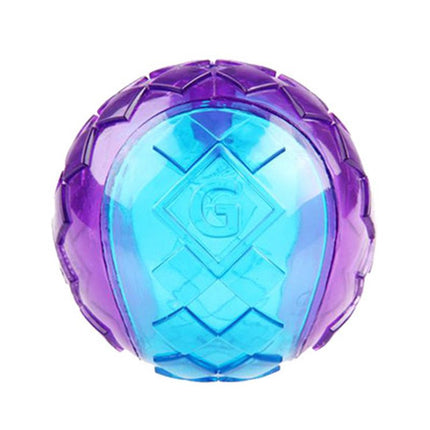 Gigwi Dog Toy Ball Squeaky TPR Chew Rugby [trumpet combination]]