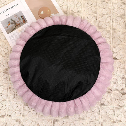 Plush All-Season Pet Bed — Round