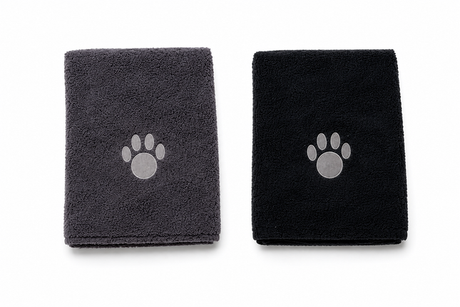 YES4PETS 2 x Pet Dog Cat Microfiber Towel Bath Beach Drying Dry Towels Blanket