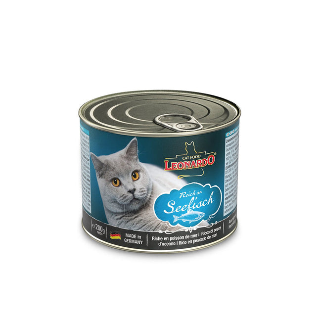 LEONARDO Quality Selection Wet Cat Food 200g x 6