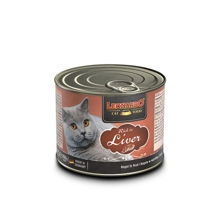 LEONARDO Quality Selection Wet Cat Food 200g x 6