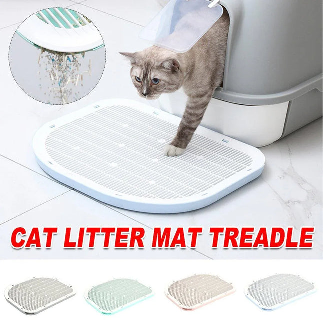 Anti Spill Cat Litter Mat Double Layer Pet Toilet Mat