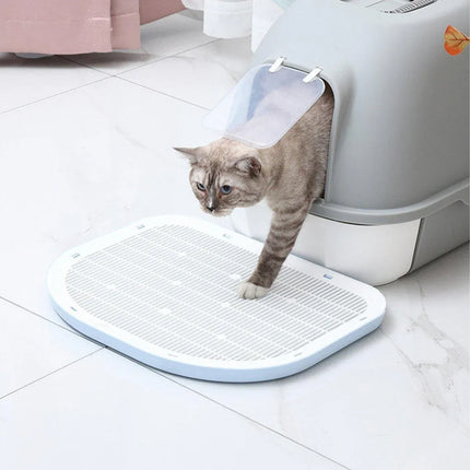 Anti Spill Cat Litter Mat Double Layer Pet Toilet Mat